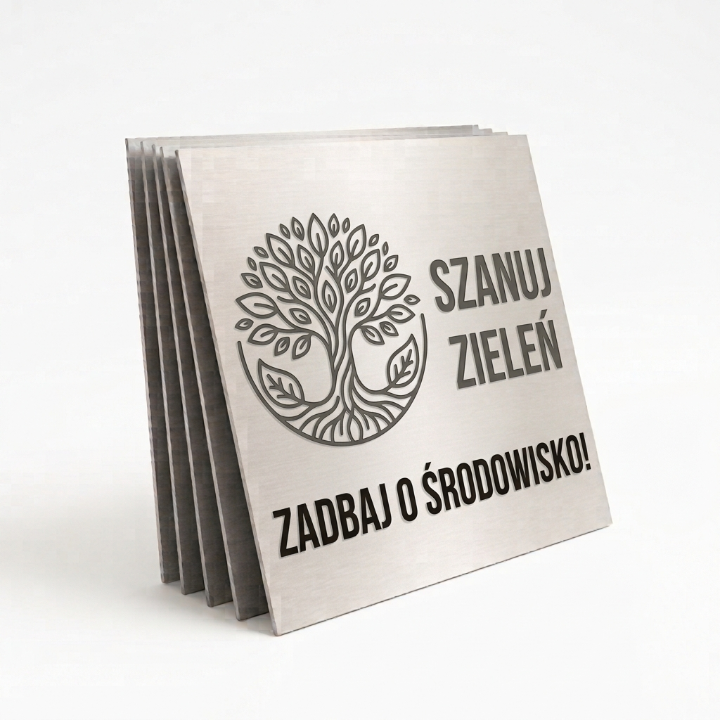 Tabliczka z nadrukiem UV